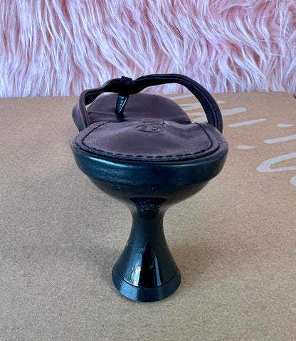 CONTRADICTION BLACK Kitten Heel