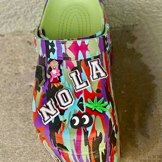 SHOE CHARMS - BLOCK LETTERS/NUMBERS - ShoeNami