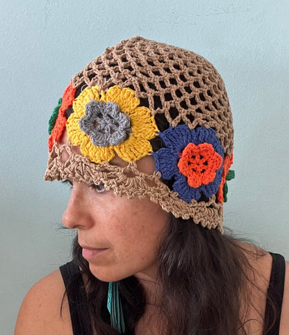 ESPLANADE HAT/MMT8640 Khaki Multi