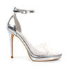 FOH-STACY Silver Metallic Heel