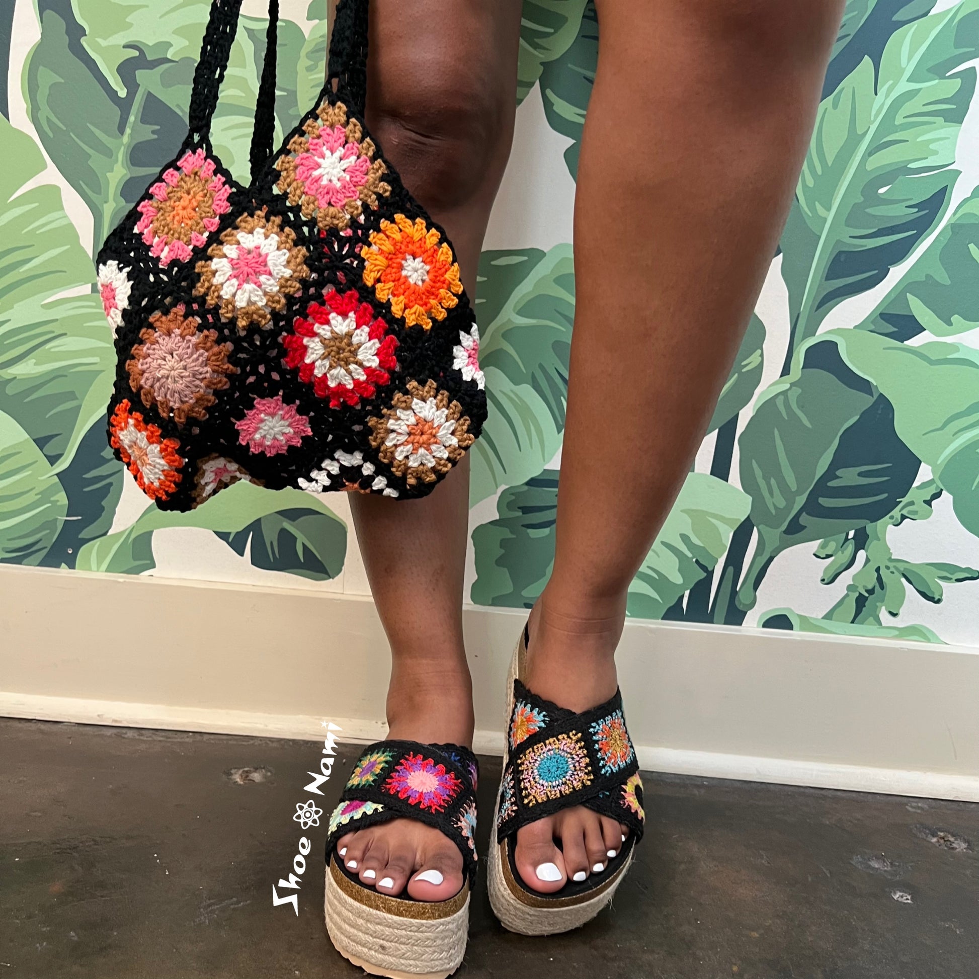 TOYA-2 Black Multi - ShoeNami