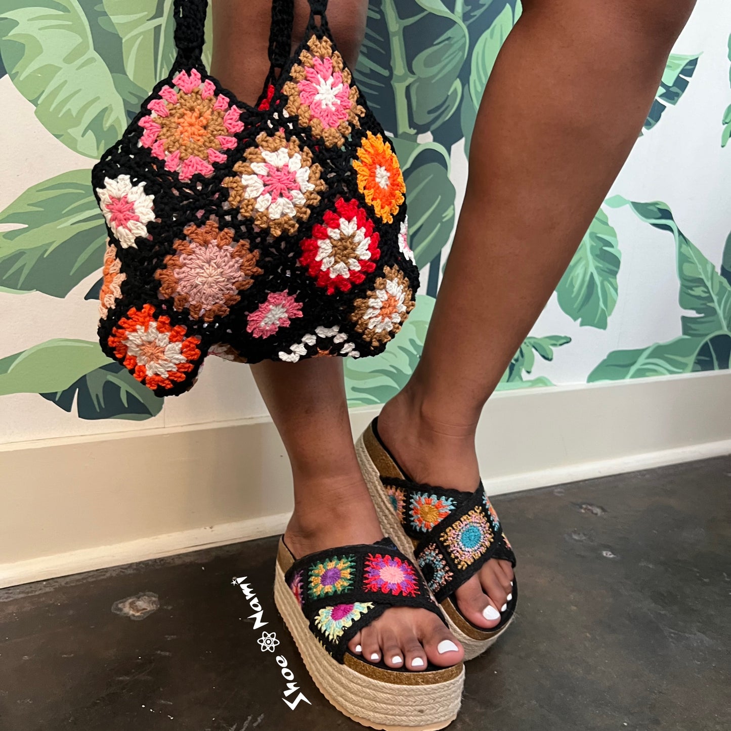 TOYA-2 Black Multi - ShoeNami