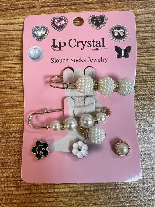 SOCK JEWELRY - Pearl Encrusted