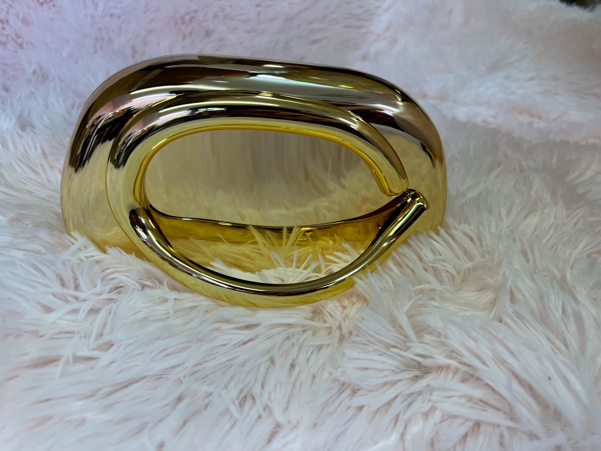 MEL CLUTCH BAG GILDED GOLD