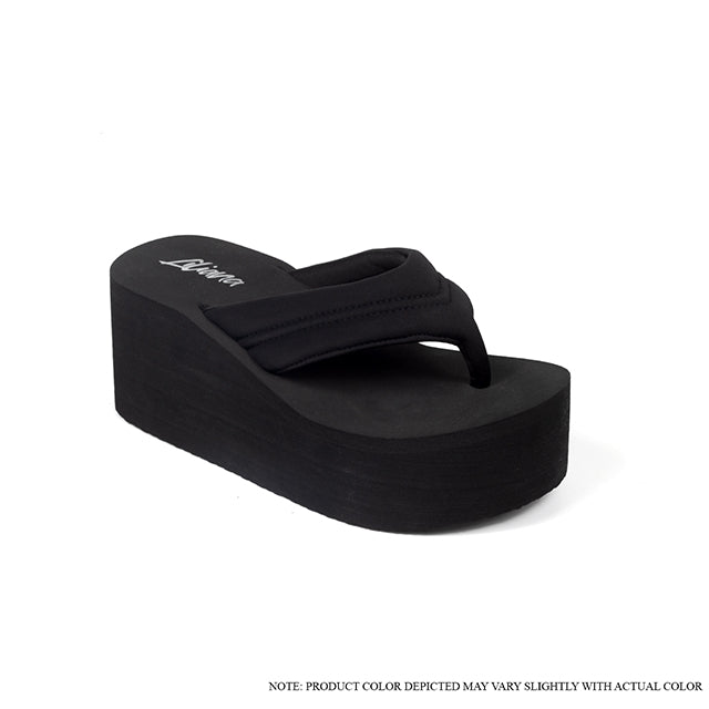 ALTA-1 Black Flip Flop Sandals