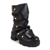 MAGEO-2 Black Faux Leather