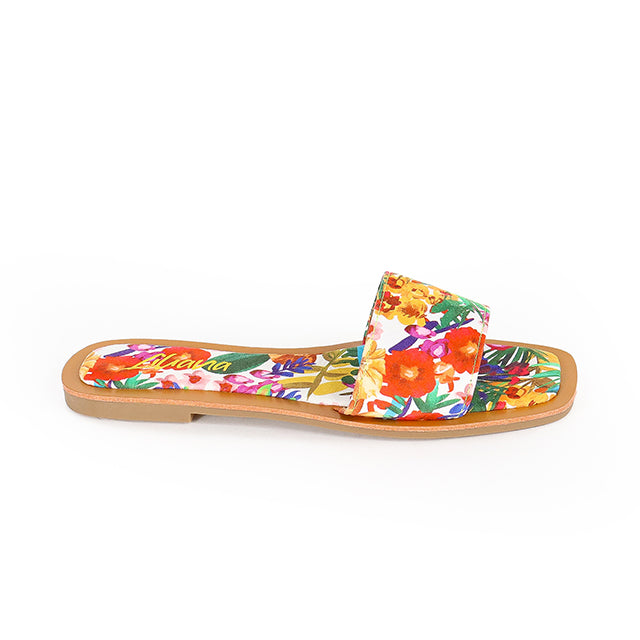 Liliana MINDEE-2 multi


- Floral Multi Print Flat Sandal Slide
- Square Open Toe
- Slip-On Slide