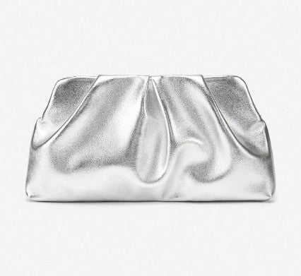 VI CLUTCH BAG SILVER