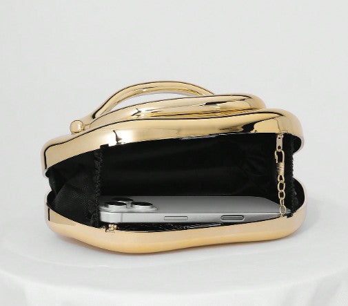 MEL CLUTCH BAG GOLD