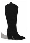 GOT MILK VELVET COWBOY BOOT BLACK
