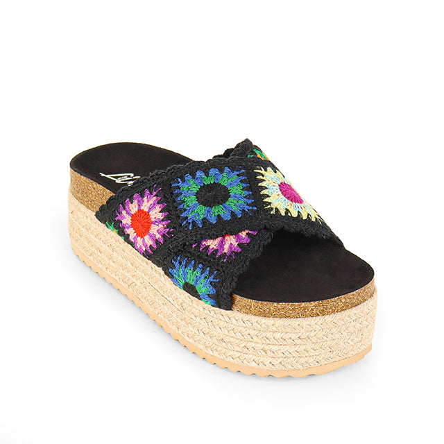 TOYA-2 Black Multi - ShoeNami