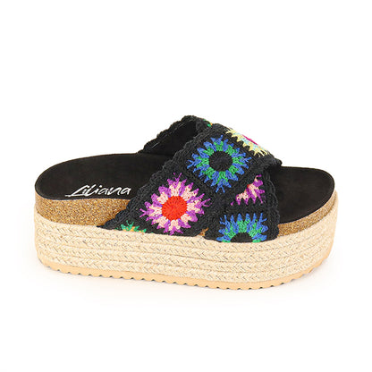 TOYA-2 Black Multi - ShoeNami