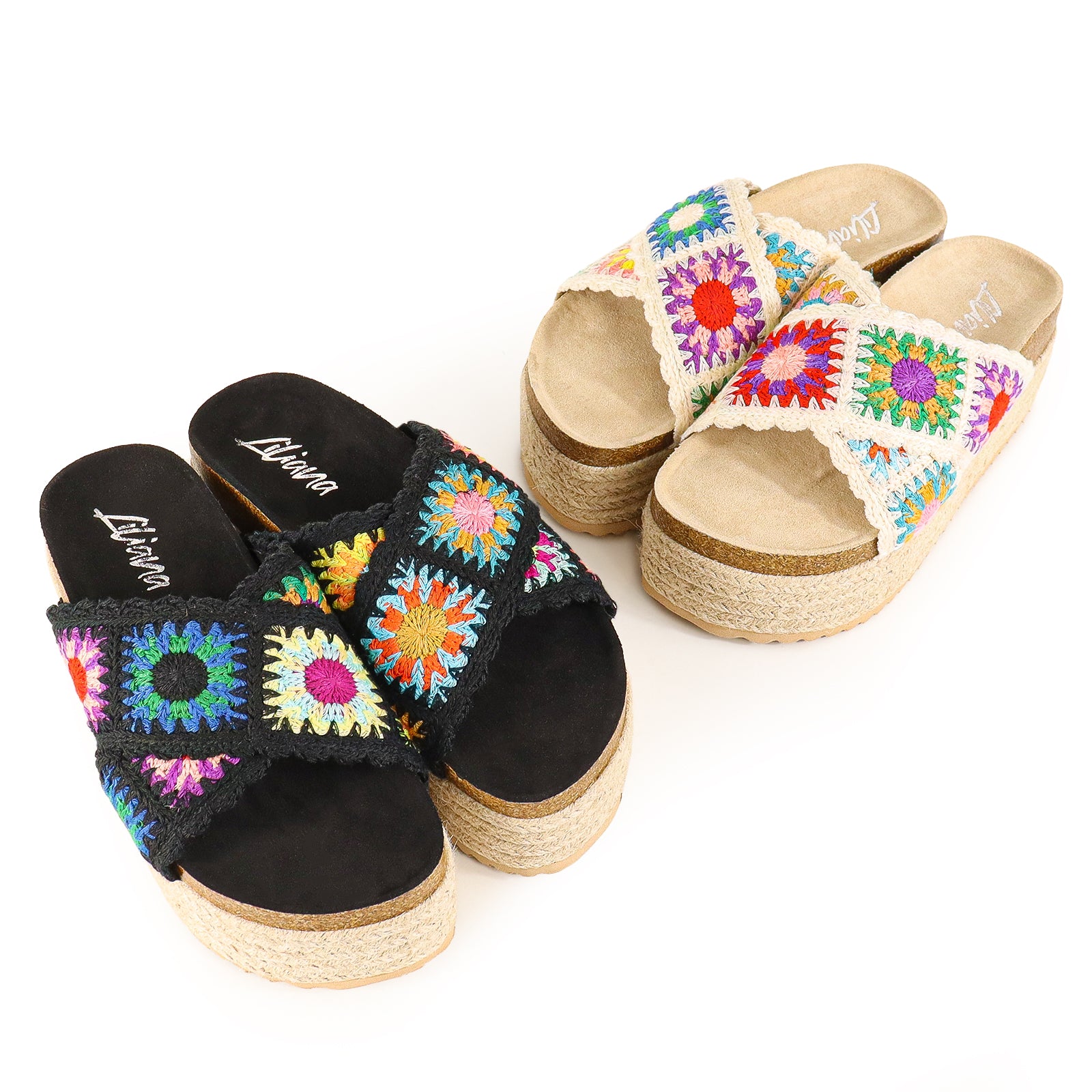 TOYA-2 Black Multi - ShoeNami