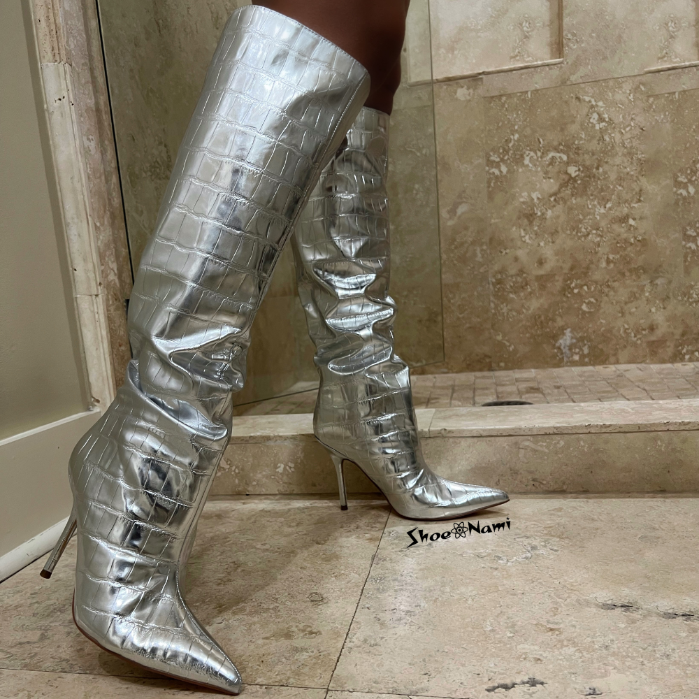 BEXIE-14 Silver - ShoeNami