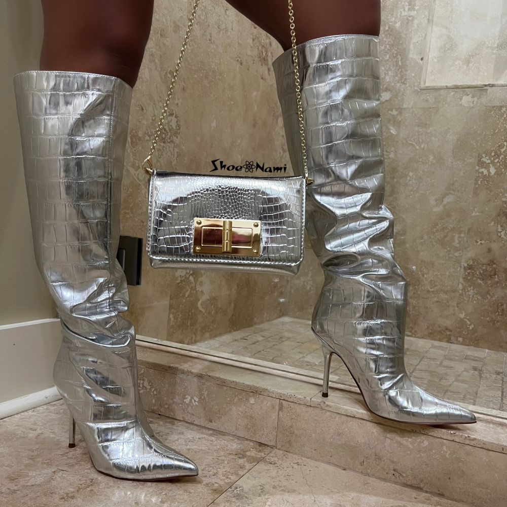 BEXIE-14 Silver - ShoeNami