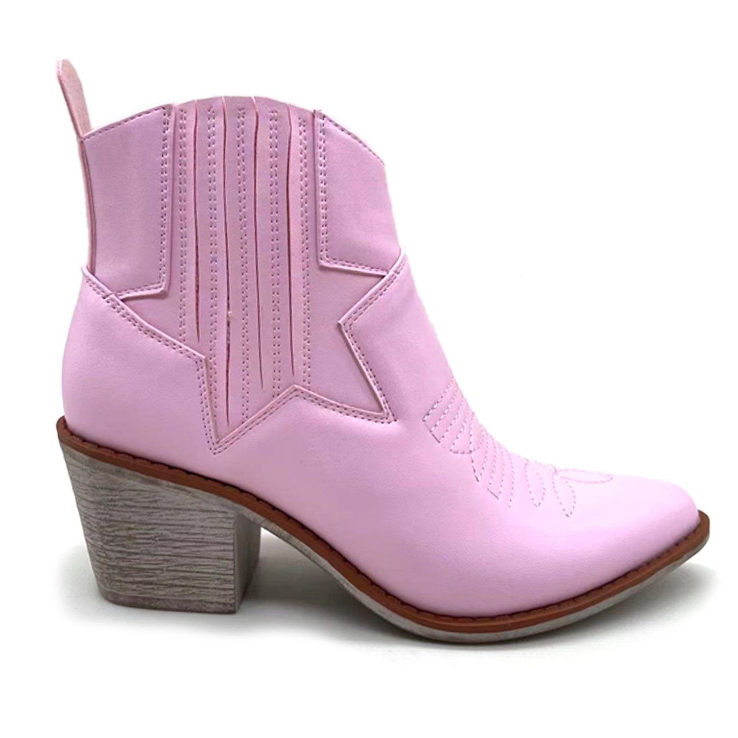 WILDER-10/89894 Pink Faux Leather