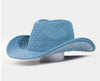 DIVA RHINESTONE COWBOY HAT DENIM