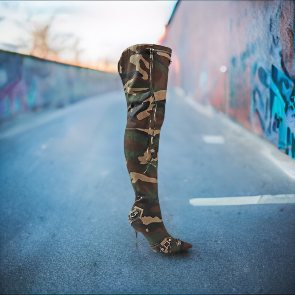 BEXIE-21 Camo - ShoeNami