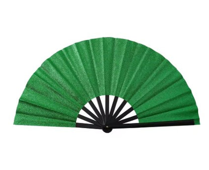 SHIMMER METALLIC FAN GREEN