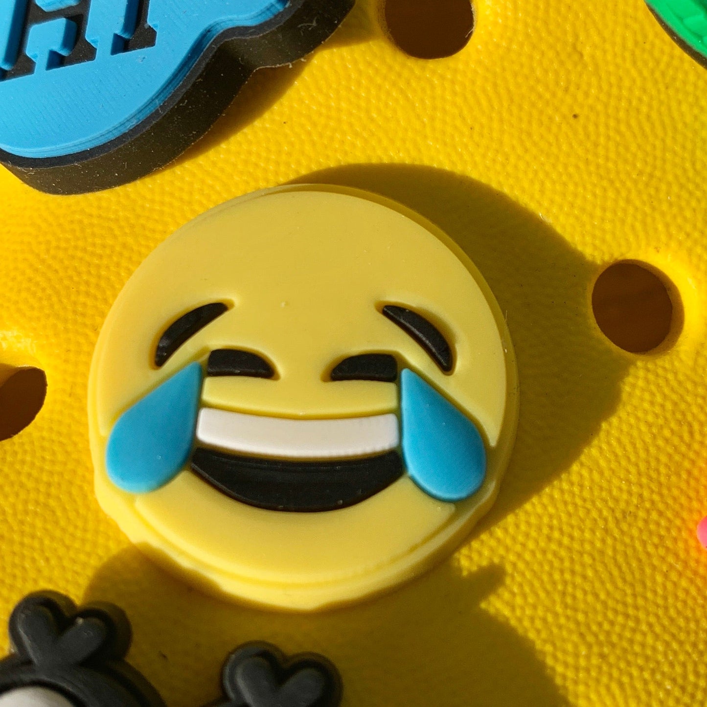 SHOE CHARMS - LAUGHING EMOJI - ShoeNami