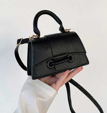 JAYLA BLACK  MINI BAG WITH CROSS BODY STRAP
