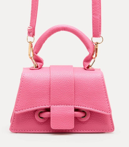 JAYLA PINK MINI BAG WITH CROSS BODY STRAP