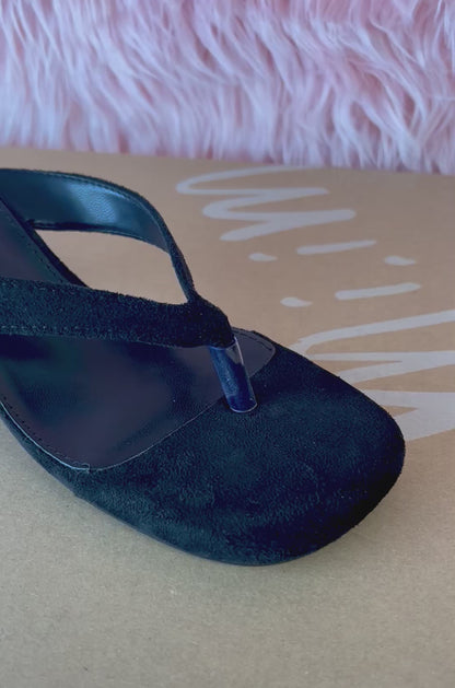 SELL OUT Black Kitten Heel