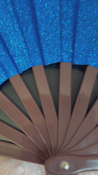 SHIMMER METALLIC FAN ROYAL BLUE