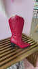 KASEY/2025

- Red Vegan Leather
- Mid-Calf Cowboy Boot
- Western Styling with Stitching Detail
- Pointy Toe
- Cone Block Heel, Approx. 3"