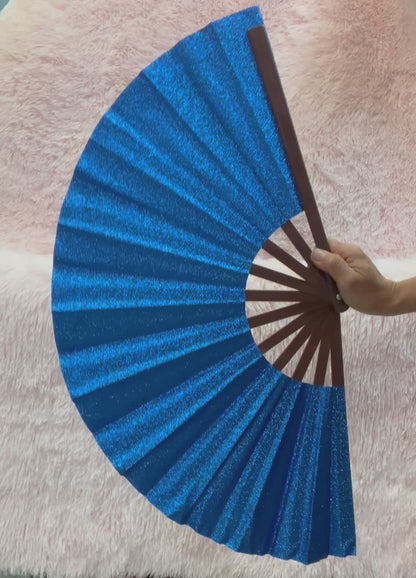 SHIMMER METALLIC FAN ROYAL BLUE