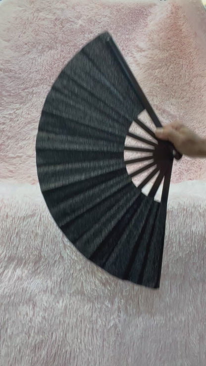 GROOVE METALLIC FAN BLACK