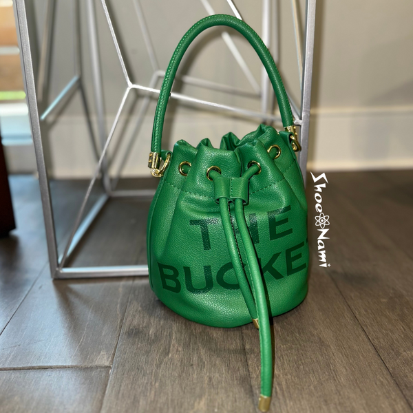 THE BUCKET BAG Green - ShoeNami