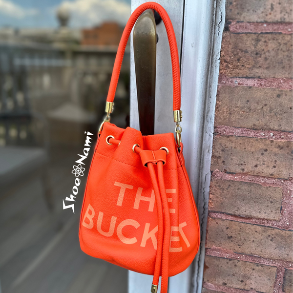 THE BUCKET BAG Orange - ShoeNami