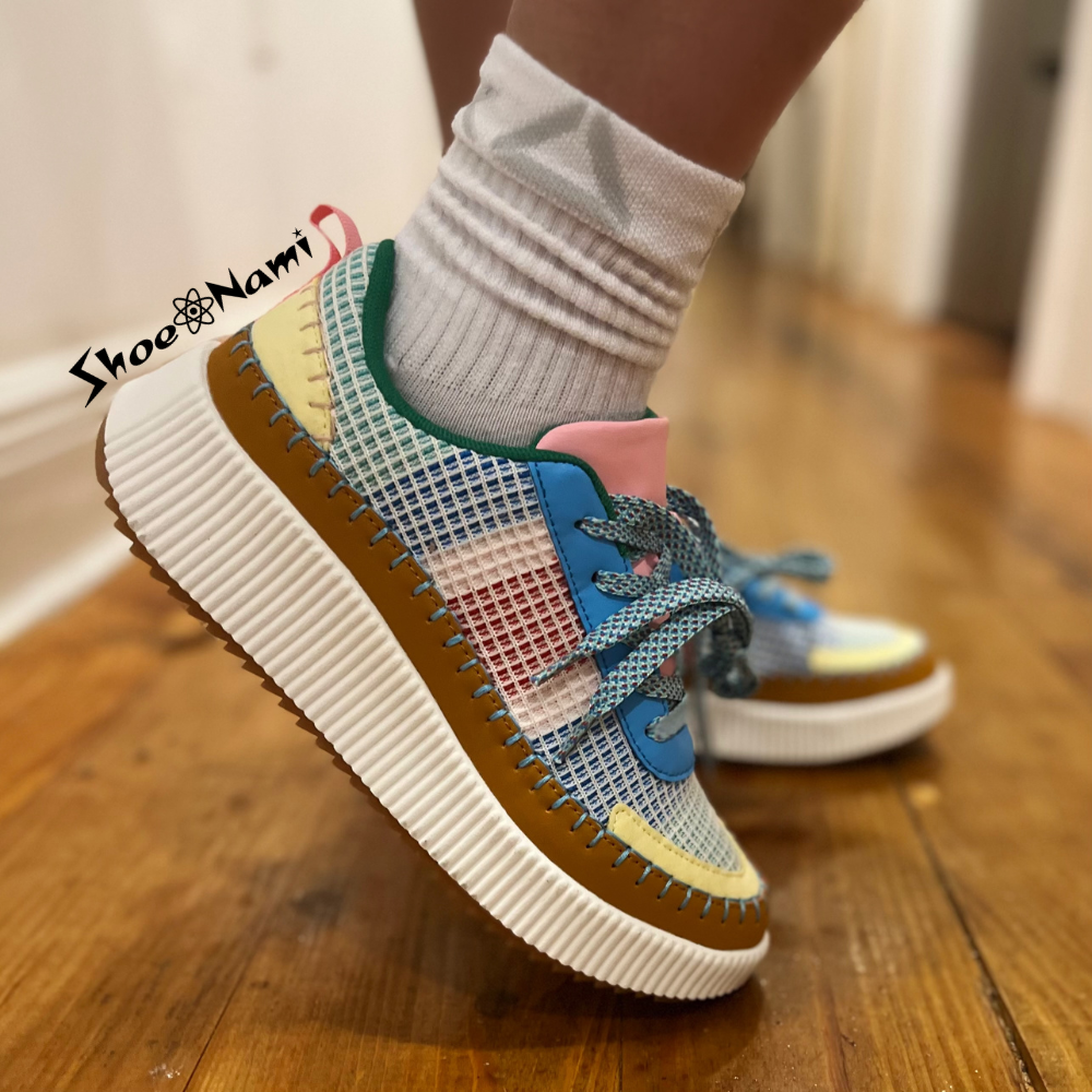 TIMELESS-12 Blue Tan Multi - ShoeNami