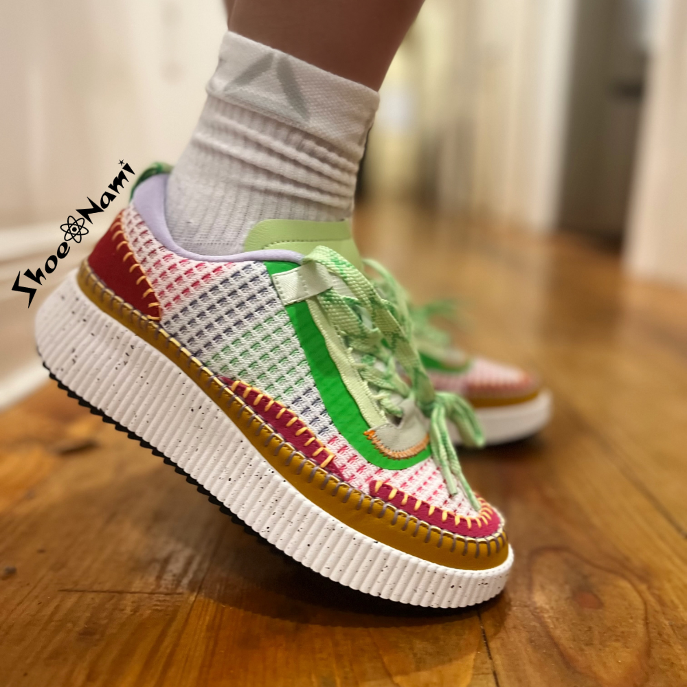 WILLOW Green Combo Multi - ShoeNami