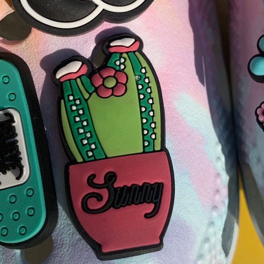 SHOE CHARMS - SUNNY CACTUS - ShoeNami