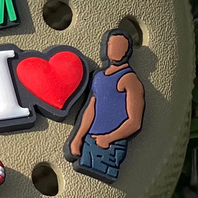 SHOE CHARMS -  BEEFCAKE - ShoeNami