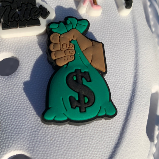 SHOE CHARMS - MONEY BAG - ShoeNami