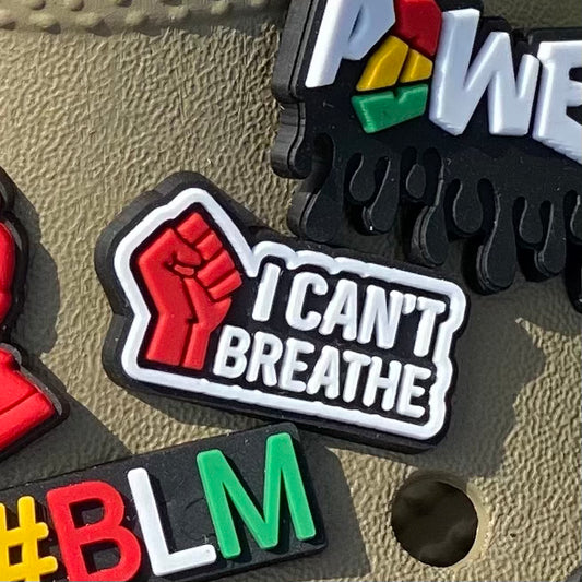 SHOE CHARMS - I CAN’T BREATHE - ShoeNami