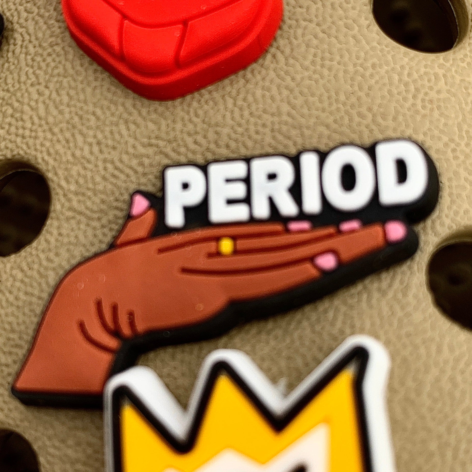 SHOE CHARMS -  PERIOD - ShoeNami