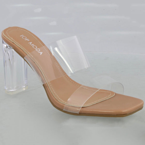 Top moda outlet clear heels