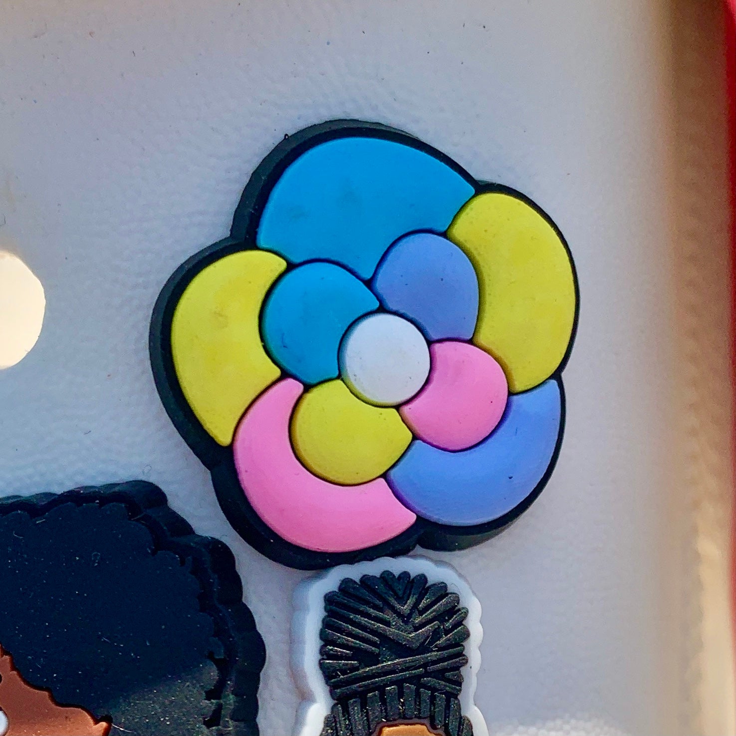 SHOE CHARMS - PASTEL CAMELLIA - ShoeNami