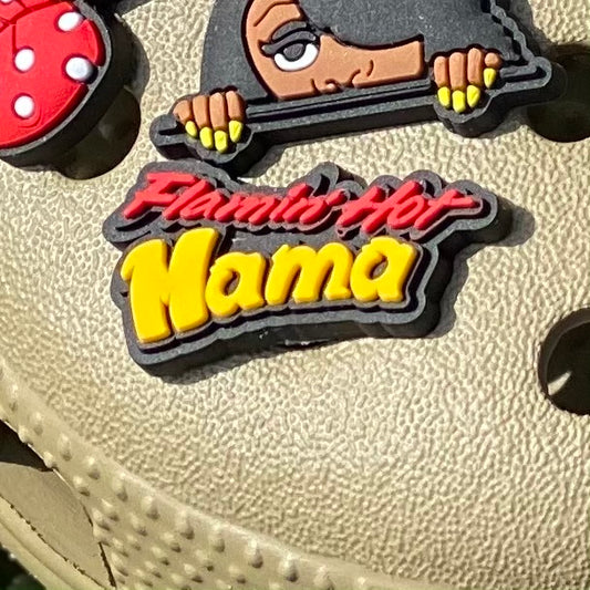 SHOE CHARMS - FLAMIN’ HOT MAMA - ShoeNami