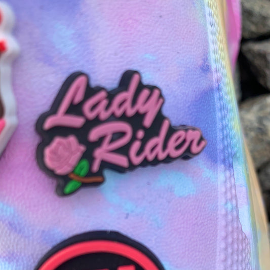 SHOE CHARMS - LADY RIDER - ShoeNami