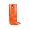 MUTTO-1 Orange Faux Leather - ShoeNami