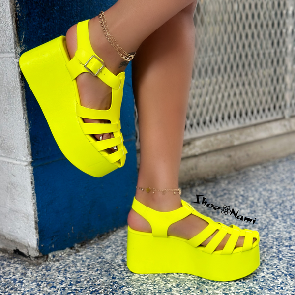 BRIANNA Yellow - ShoeNami