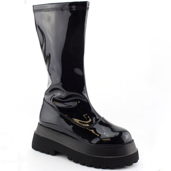 CASEY-02 Black Patent Leather - ShoeNami