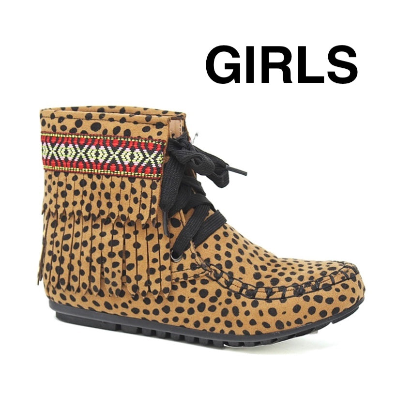GABBY-22Y GIRLS Cheetah - ShoeNami