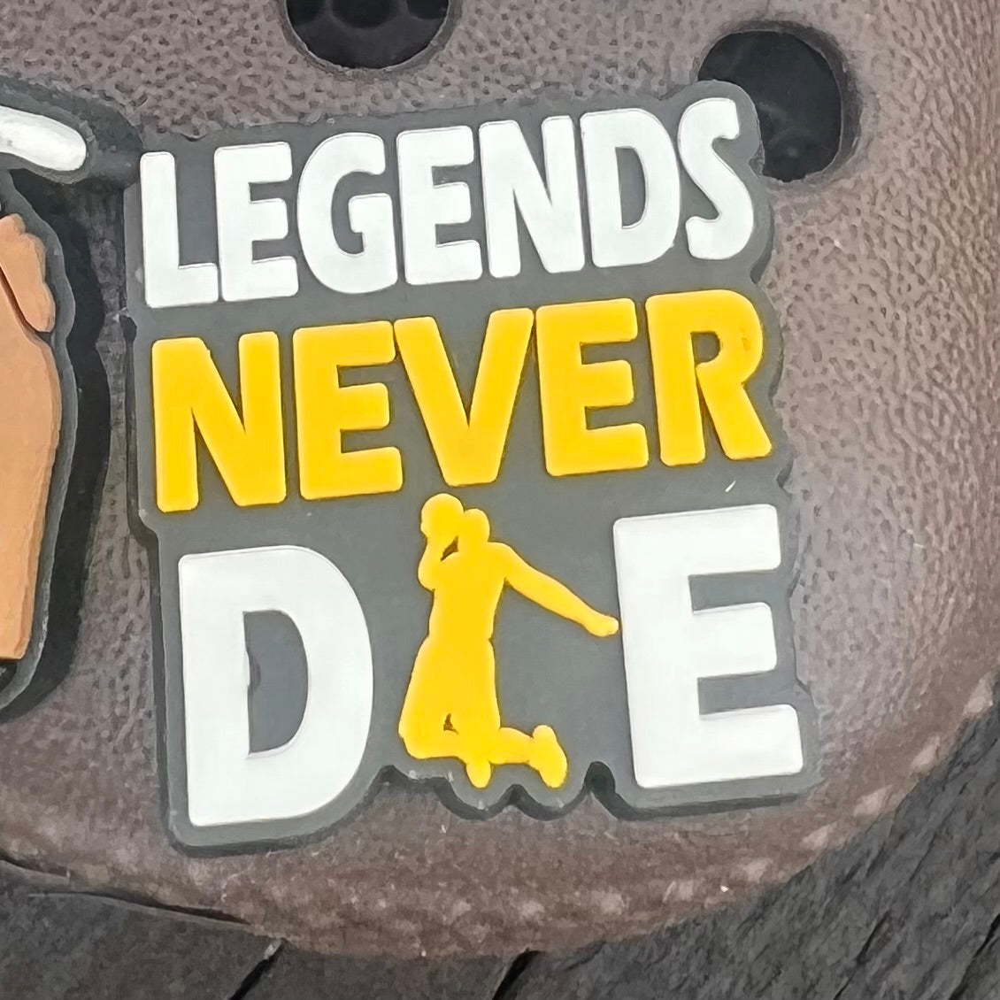 SHOE CHARMS - LEGENDS NEVER DIE - ShoeNami