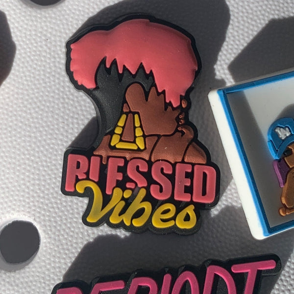 SHOE CHARMS - BLESSED VIBES - ShoeNami